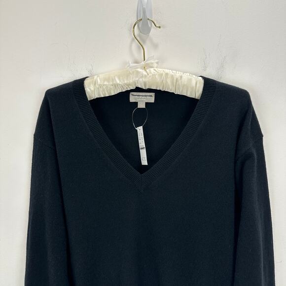 J. Crew Black V-Neck Sweater - Picture 6 of 12